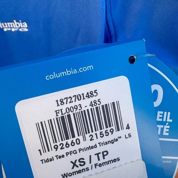 Columbia Sportswear Co women’s blue pullover Omni-Wick top size XS - Picture 10 of 11